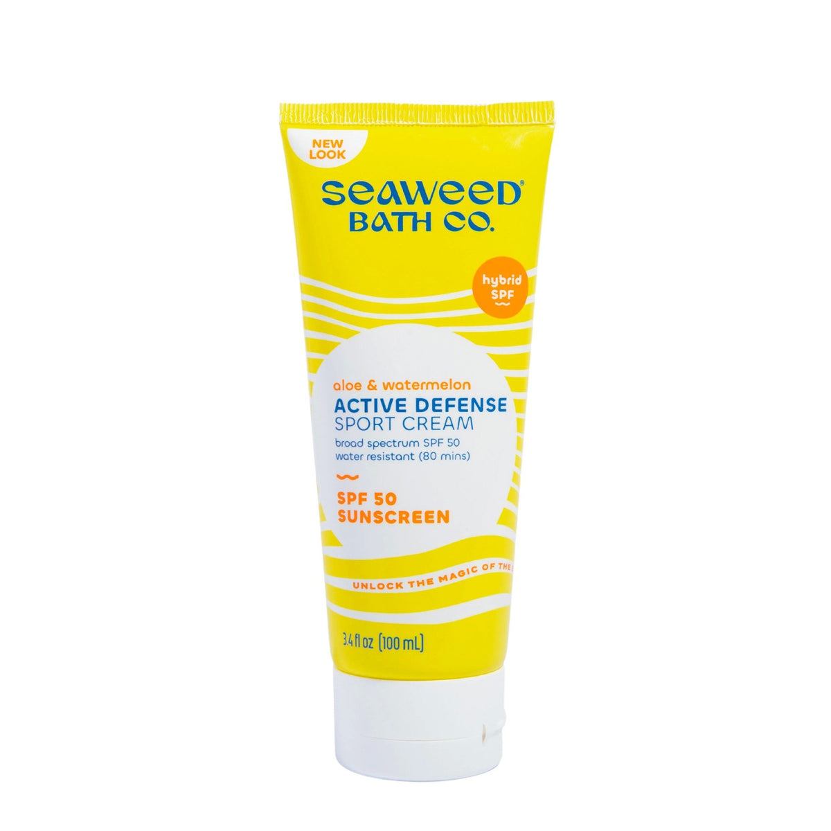 The Seaweed Bath Co. Active Defense Cream SPF 50 3.4 oz Cream