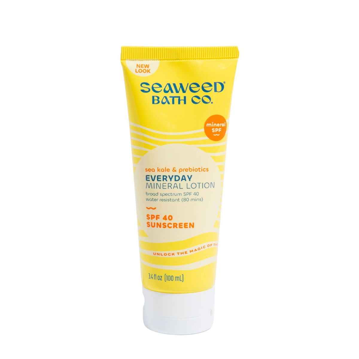 The Seaweed Bath Co. Everyday Mineral SPF 40 3.4 oz Cream