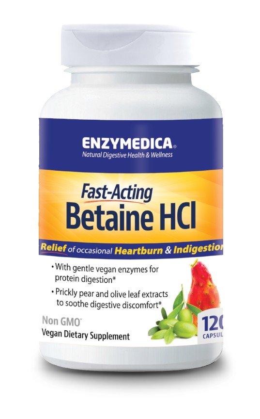 Enzymedica Betaine HCI 120 Capsule