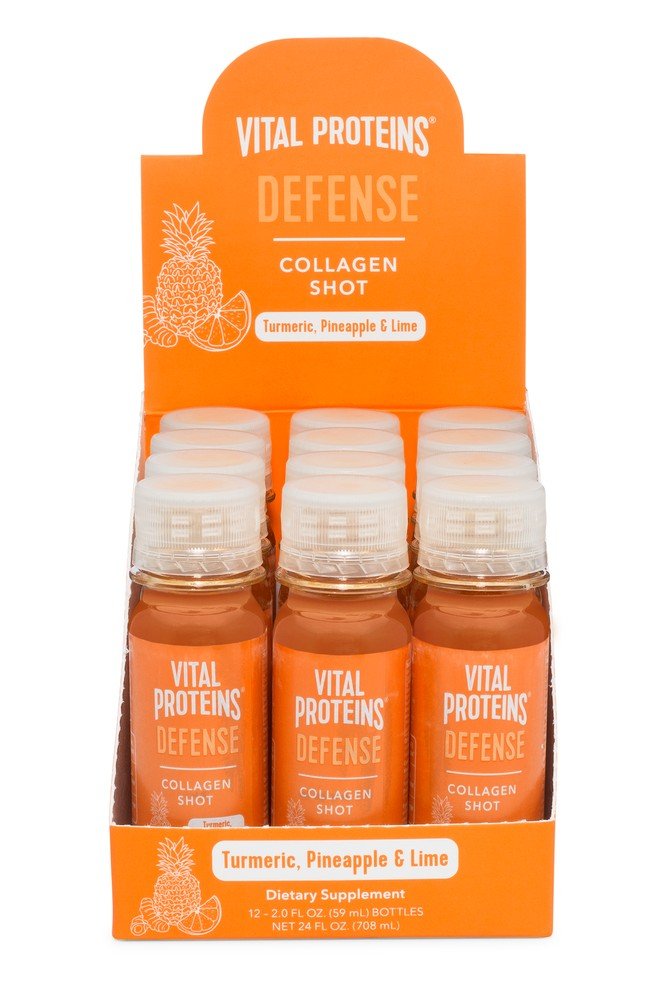 Vital Proteins Collagen Shot Defense 12  (2 oz bottles) Box