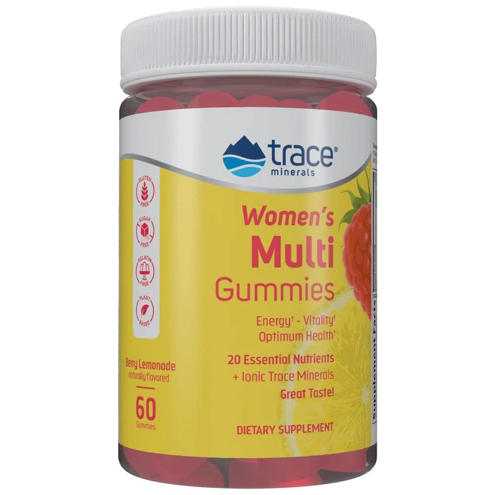 Trace Minerals Women&#39;s Multi Gummies - Berry Lemonade 60 Gummy