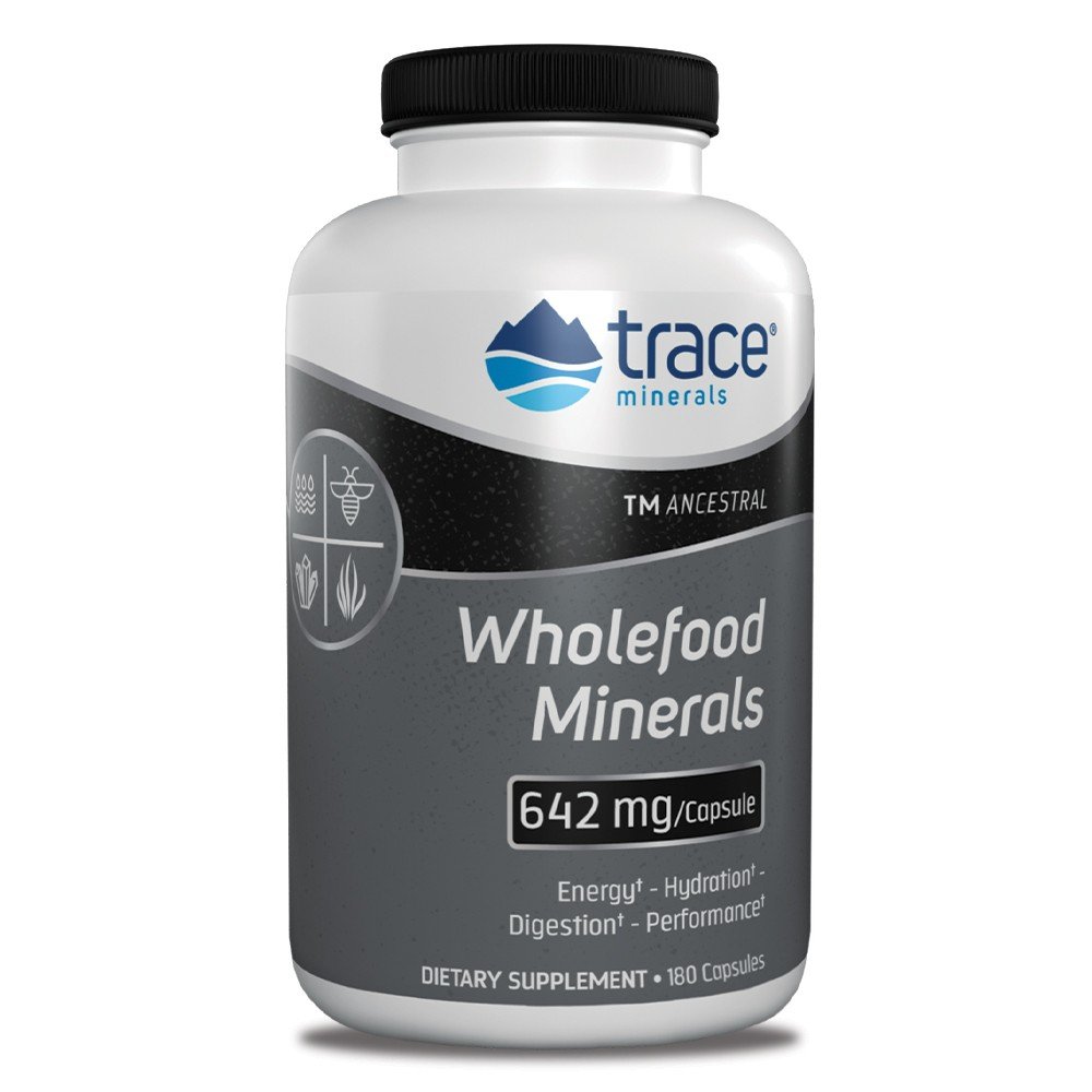 Trace Minerals TMAncestral-Wholefood Minerals-642mg 180 Capsule