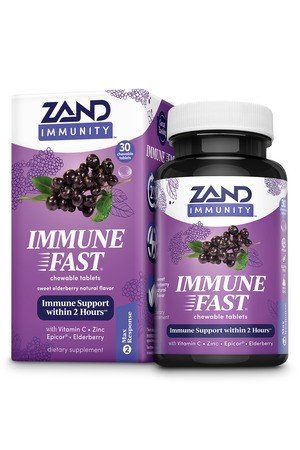 Zand Immune Fast Elderberry 30 Chewable