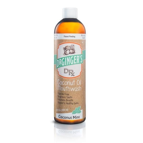 Dr Ginger's Coconut Oil Mouthwash 12 oz Liquid