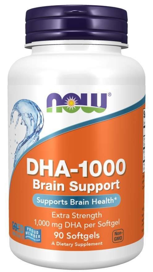 Now Foods DHA 1000 Brain Support Extra Strength 90 Capsule