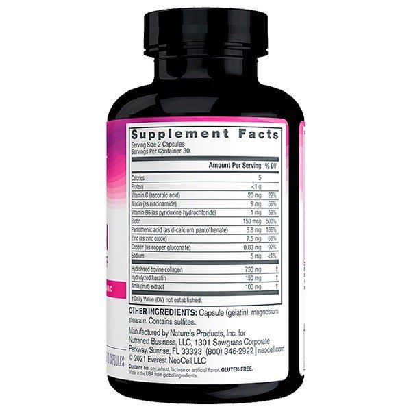 Neocell Keratin Hair Volumizer 60 Capsule