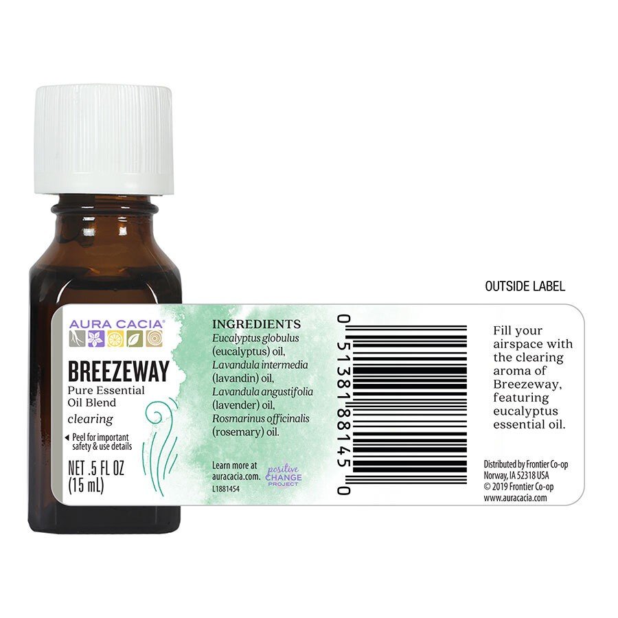 Aura Cacia Essential Solutions Breezeway .5 fl oz (15 mL) Oil