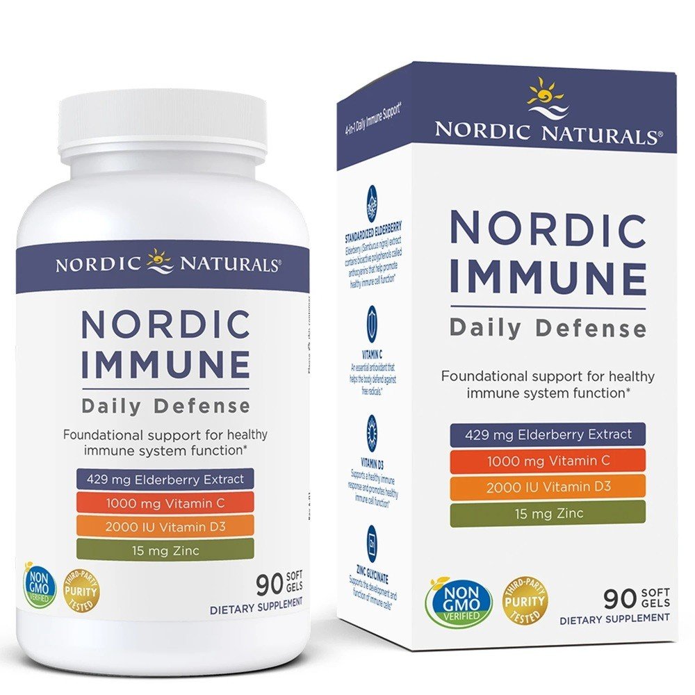 Nordic Naturals Immune Daily Defense 90 Softgel