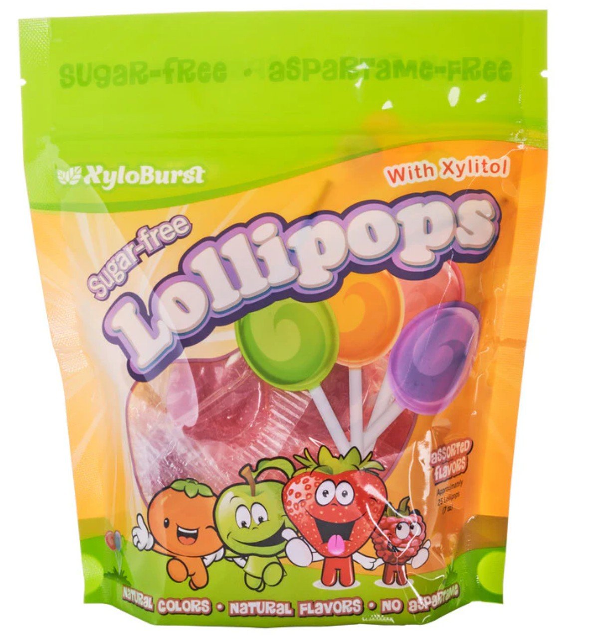 XyloBurst Lollipop Mixed Flavors 25 ct Bag