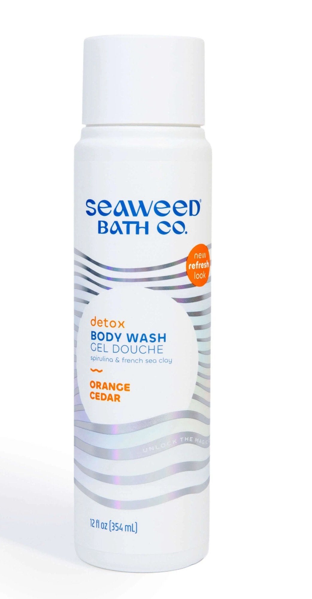 The Seaweed Bath Co. Detox Body Wash Orange Cedar 12 oz Liquid