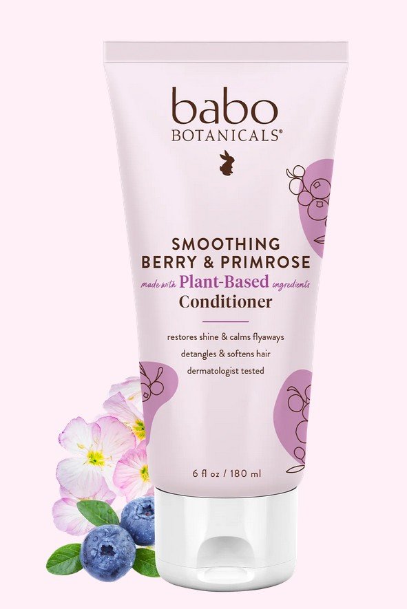 Babo Botanicals Smoothing Berry Primrose  Conditioner 6 oz Liquid