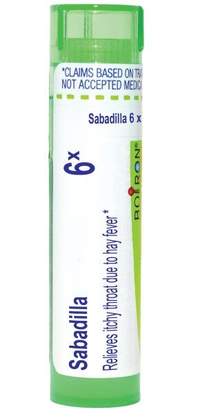 Boiron Sabadilla 6X Homeopathic Single Medicine For Allergy 80 Pellet