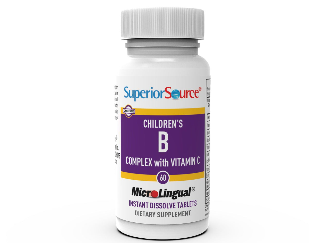 Superior Source Children&#39;s B-Complex Vitamins 60 Sublingual Tablet