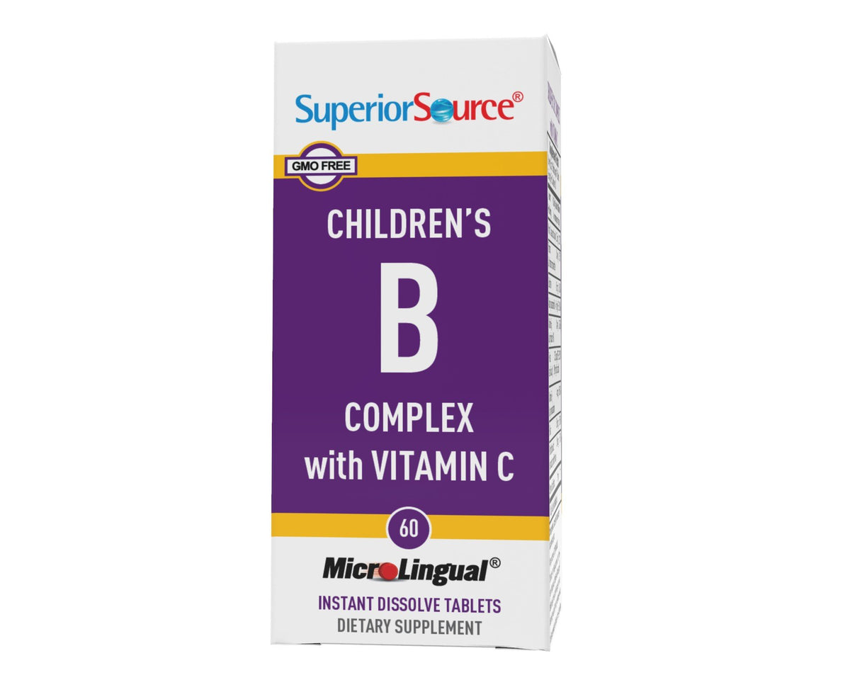 Superior Source Children&#39;s B-Complex Vitamins 60 Sublingual Tablet