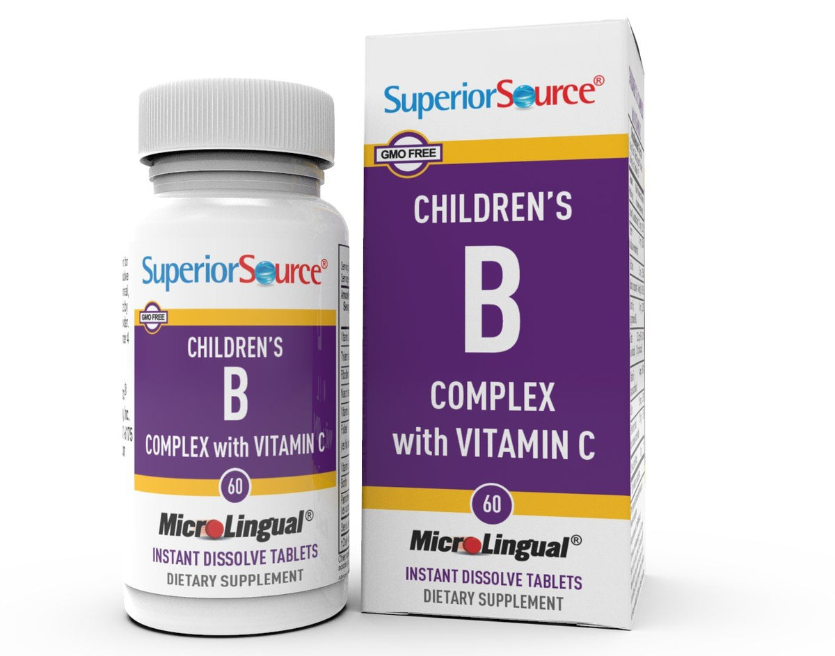 Superior Source Children&#39;s B-Complex Vitamins 60 Sublingual Tablet