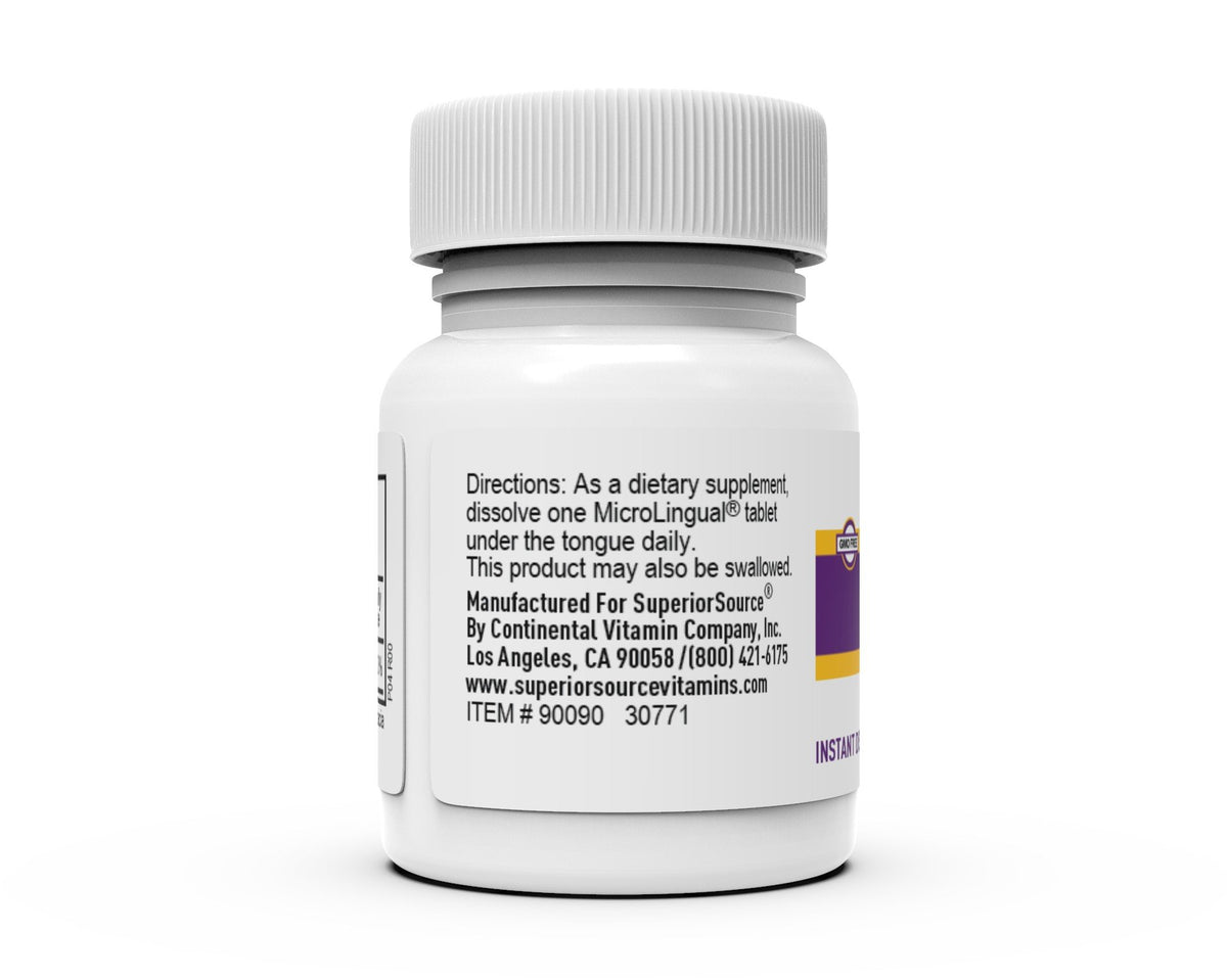 Superior Source Biotin 1,000mcg 100 Sublingual Tablet