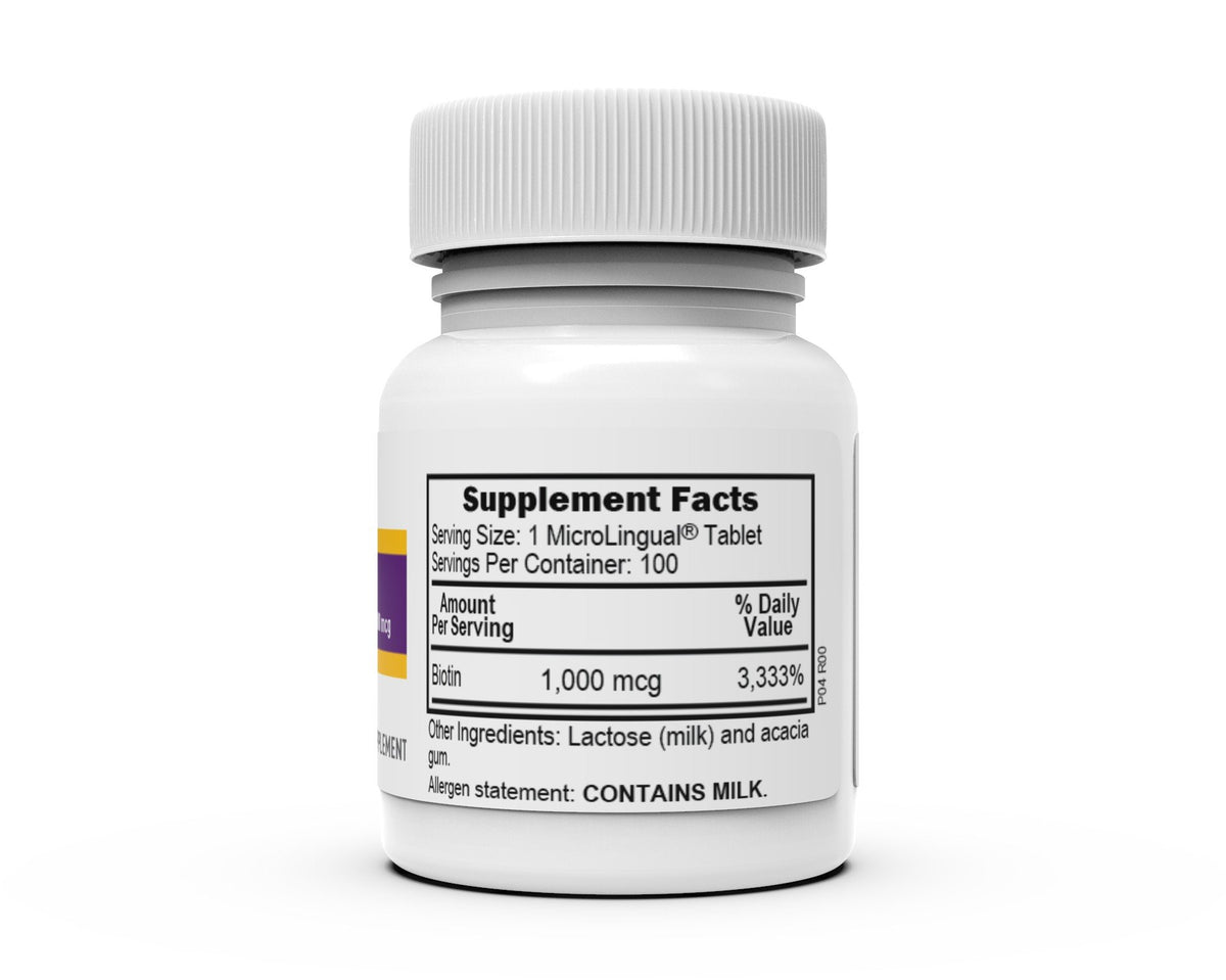 Superior Source Biotin 1,000mcg 100 Sublingual Tablet