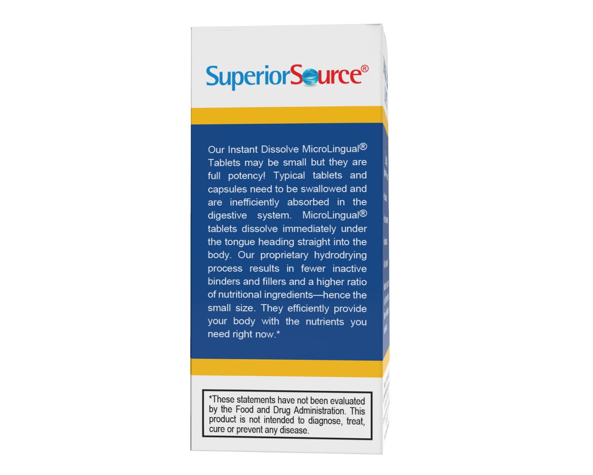 Superior Source Child Formula Echinacea and Zinc Lozenges 60 Sublingual Tablet