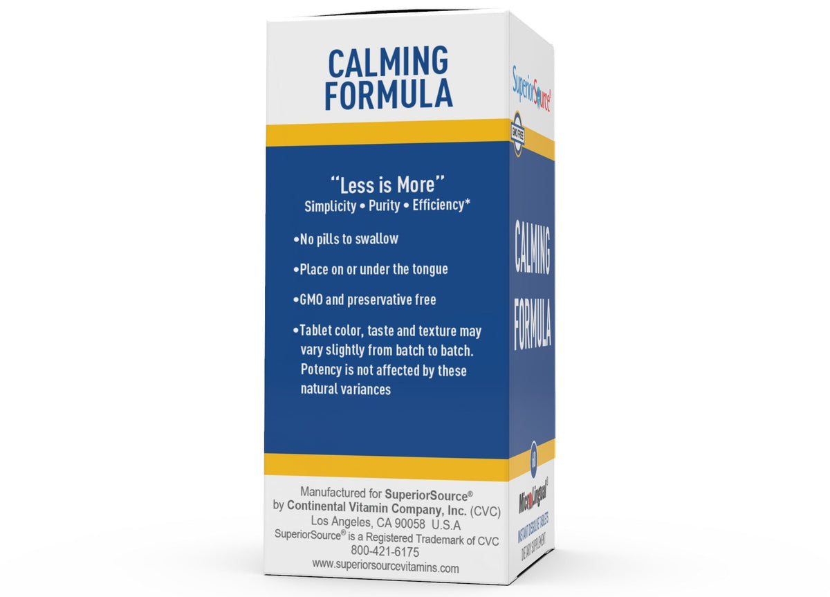 Superior Source Calming Formula 60 Sublingual Tablet