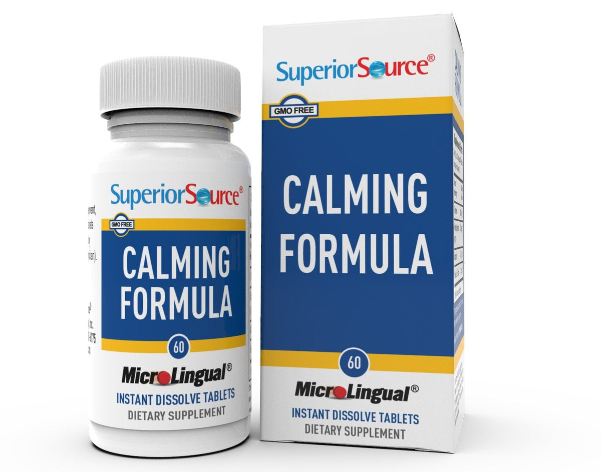 Superior Source Calming Formula 60 Sublingual Tablet