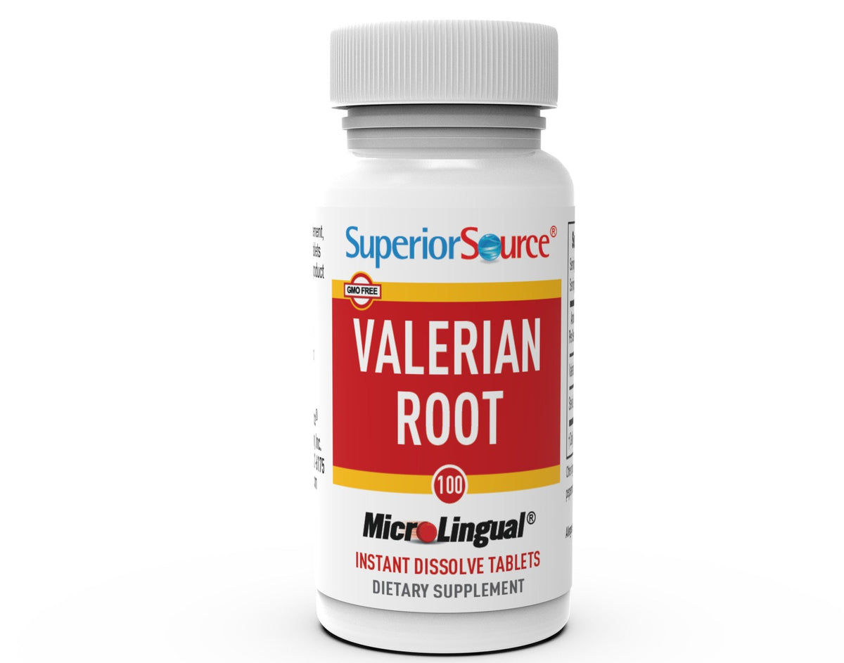 Superior Source Valerian Extract 100 Sublingual Tablet