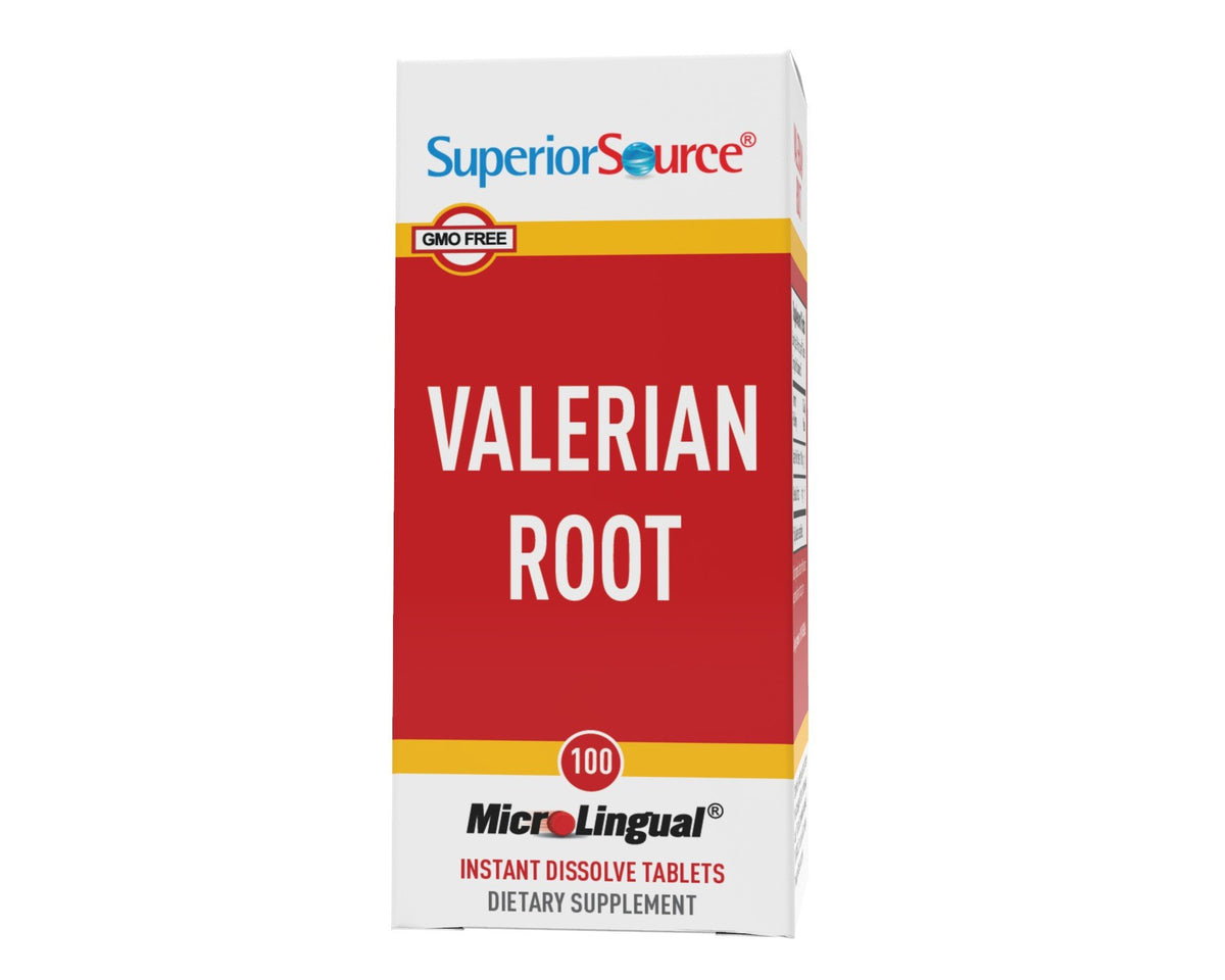 Superior Source Valerian Extract 100 Sublingual Tablet