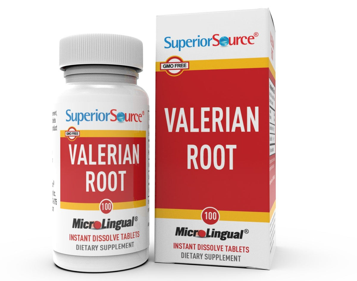 Superior Source Valerian Extract 100 Sublingual Tablet