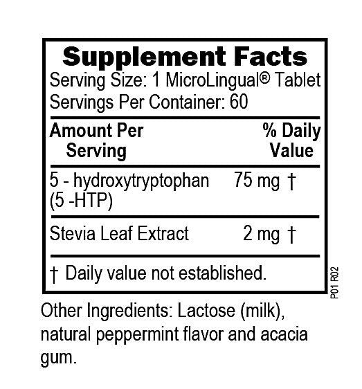 Superior Source 5-HTP 75 mg 60 Sublingual Tablet