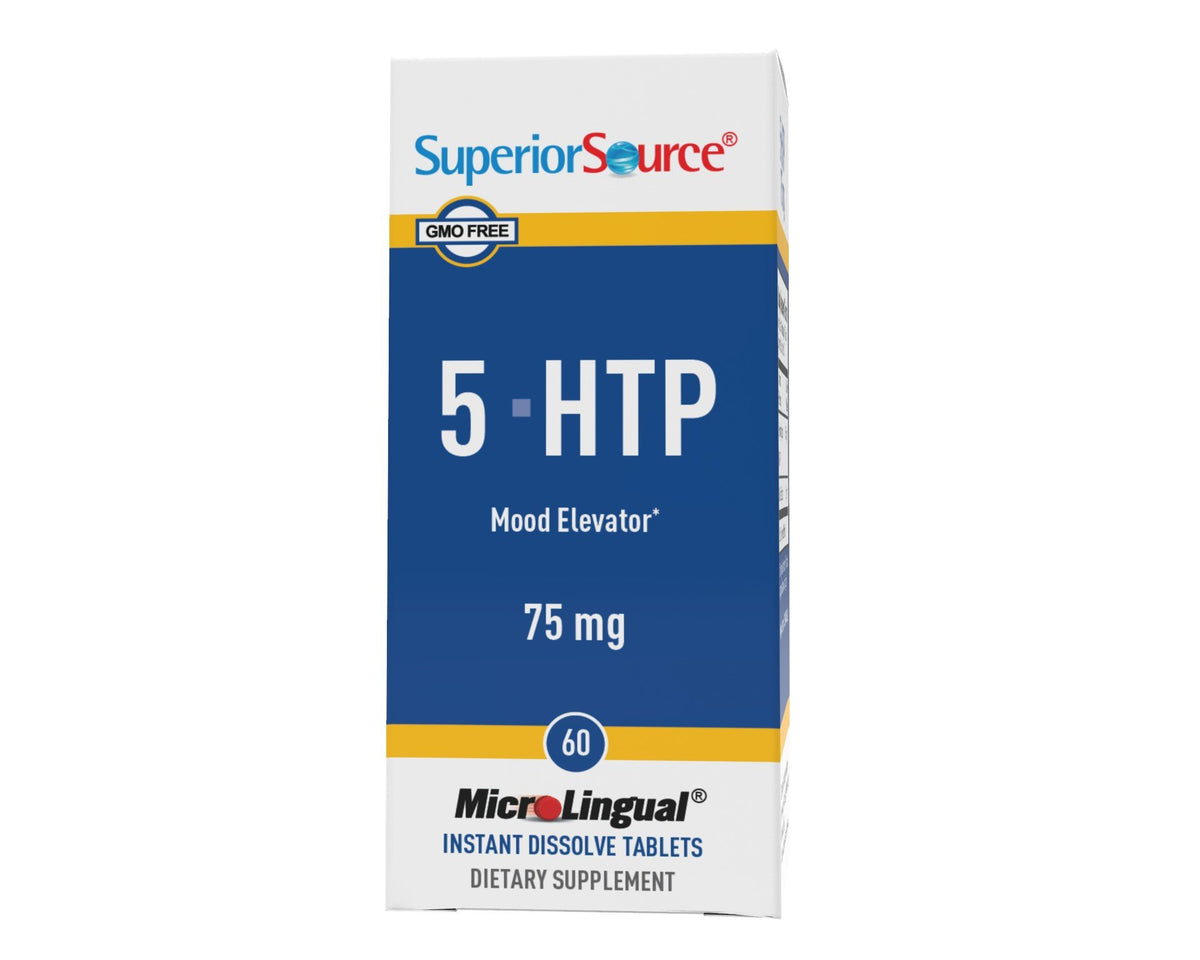 Superior Source 5-HTP 75 mg 60 Sublingual Tablet