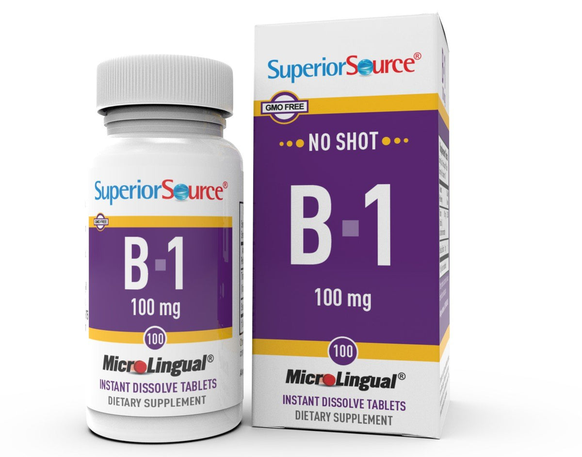 Superior Source Vitamin B1 100 Sublingual Tablet