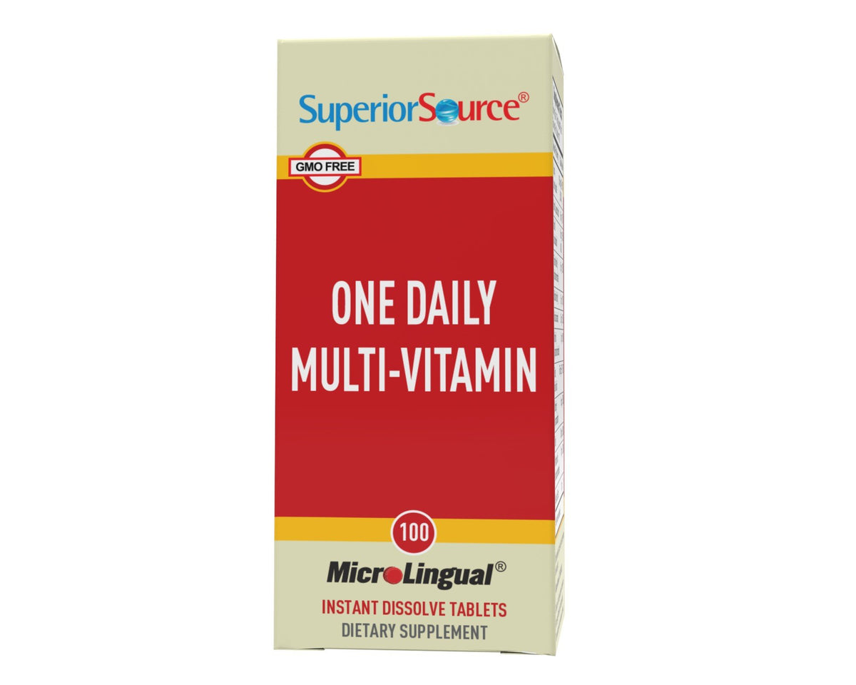 Superior Source One Daily Value Multi Vitamin 100 Sublingual Tablet