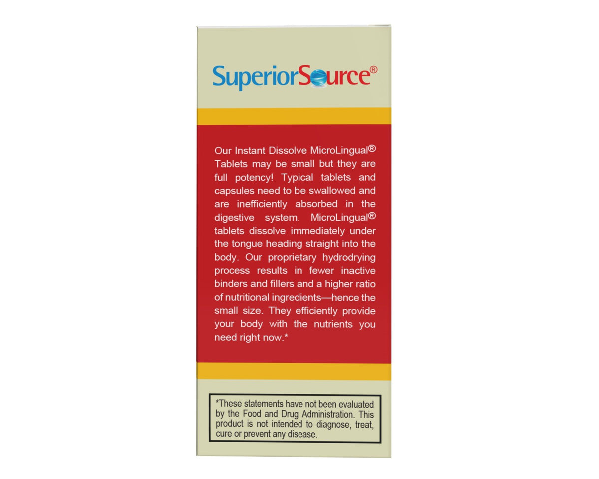 Superior Source One Daily Value Multi Vitamin 100 Sublingual Tablet