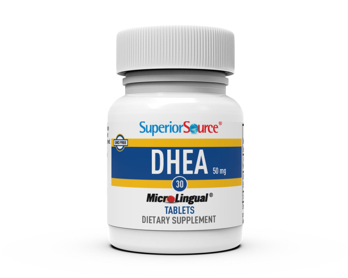 Superior Source DHEA 50 mg 30 Sublingual Tablet