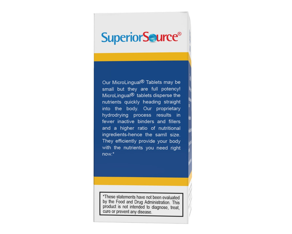 Superior Source DHEA 50 mg 30 Sublingual Tablet