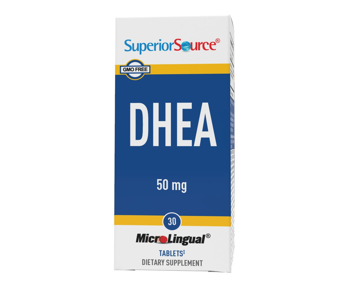 Superior Source DHEA 50 mg 30 Sublingual Tablet