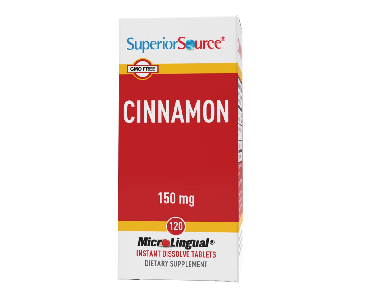 Superior Source Cinnamon Extract (10:1) 150 mg 120 Sublingual Tablet