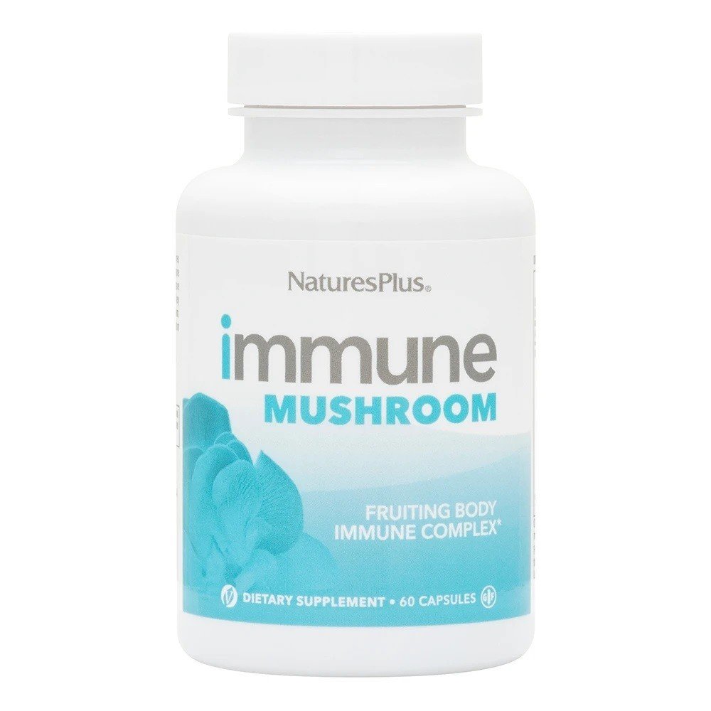 Nature&#39;s Plus Immune Mushroom Complex 60 Capsule