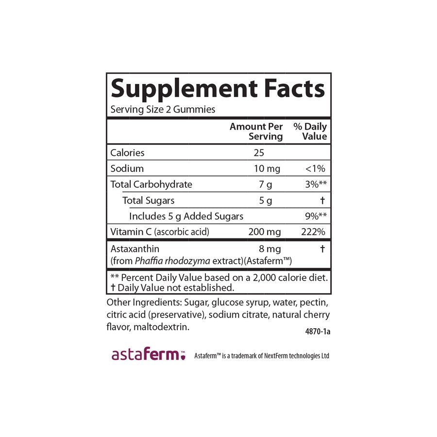 Carlson Laboratories Astaxanthin Gummies 90 Gummy