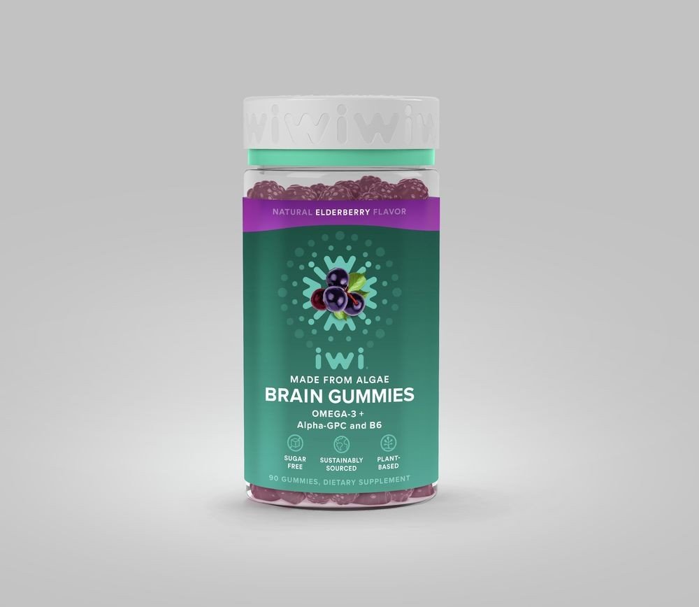 iwi Brain Gummies 60 Gummy