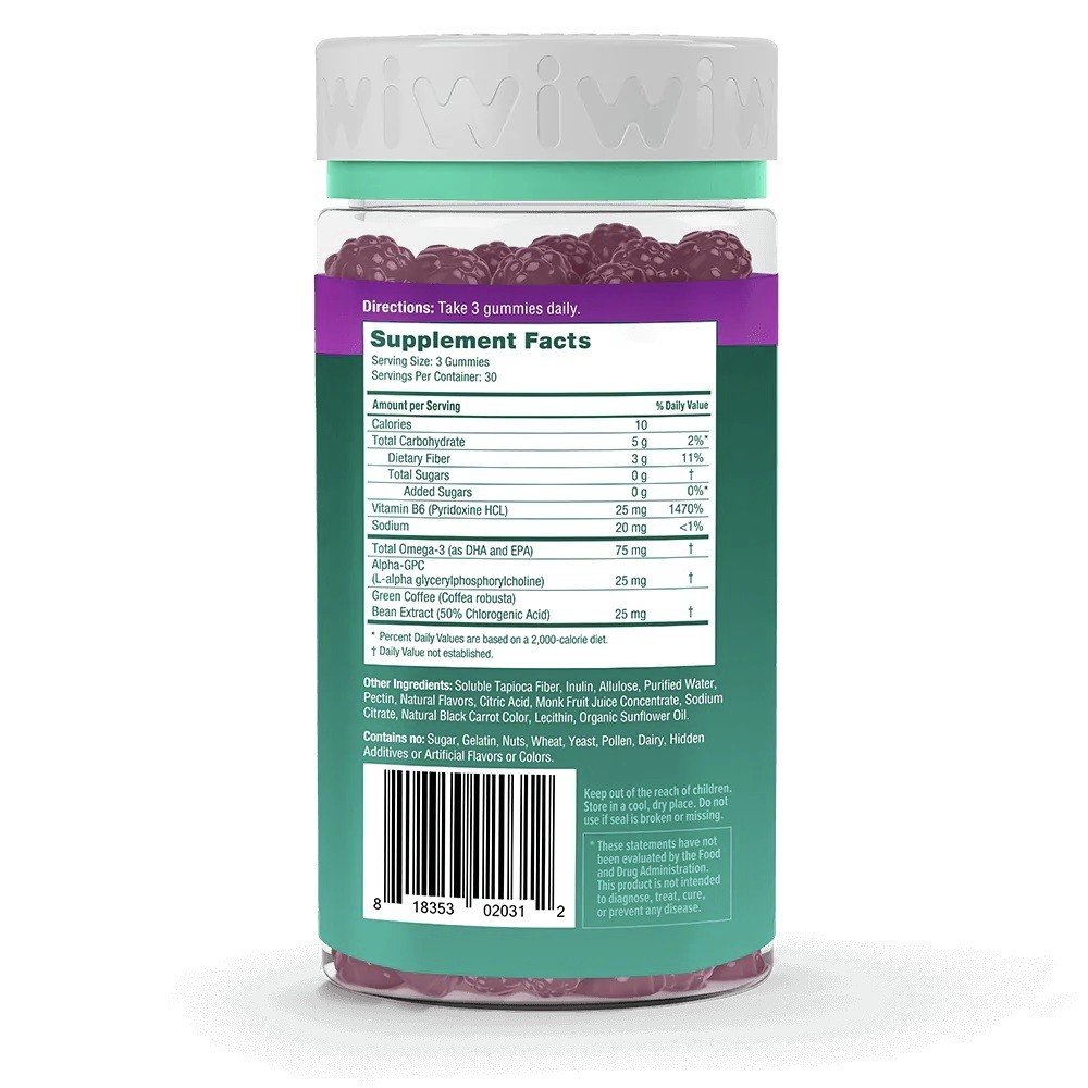 iwi Brain Gummies 60 Gummy