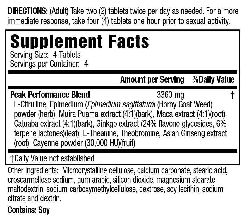 Applied Nutrition Magnum Blood-Flow Sexual Peak Performance 16 Tablet