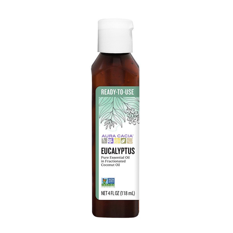 Aura Cacia Ready To Use Essential Oil Eucalyptus 4 fl oz Liquid