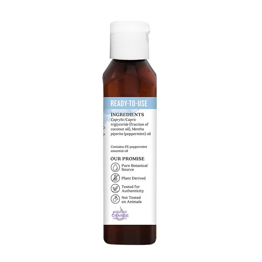 Aura Cacia Ready To Use Essential Oil Peppermint 4 fl oz Liquid