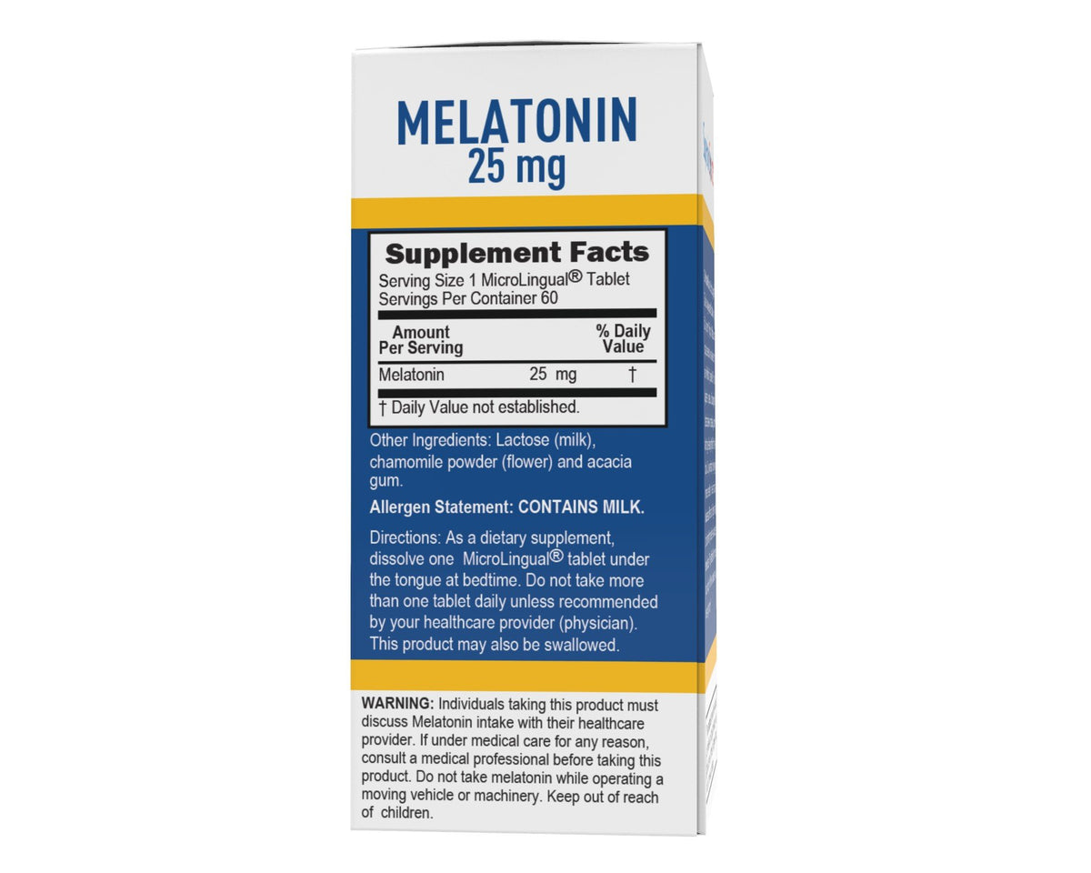 Superior Source Extra Strength Melatonin 60 Sublingual Tablet