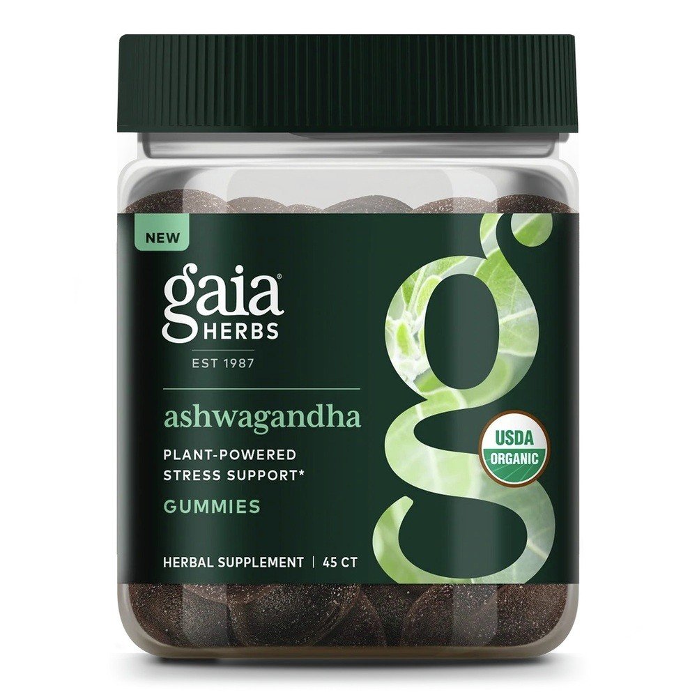 Gaia Herbs Ashwagandha Gummies 45 Gummy
