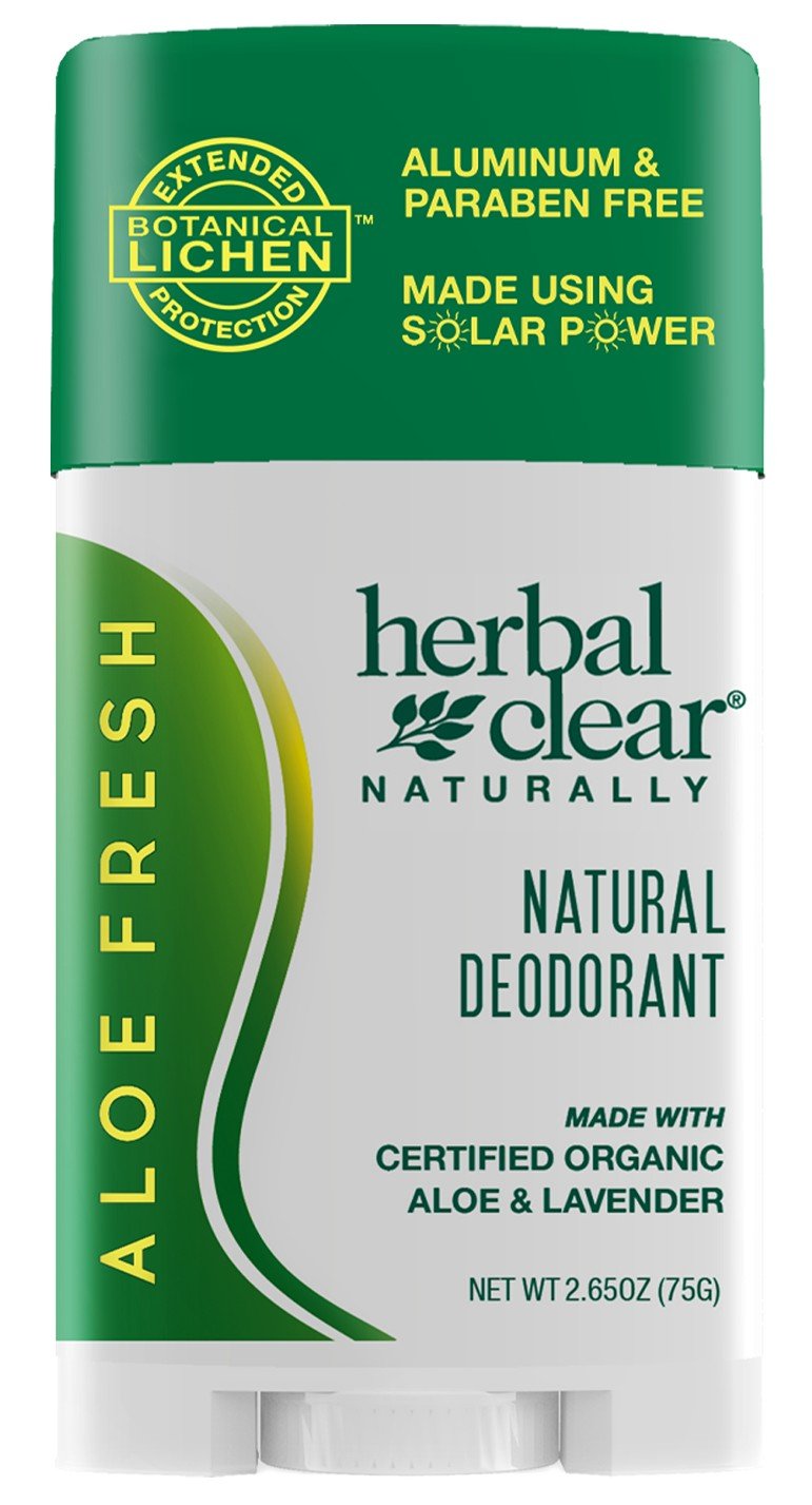 Herbal Clear Naturally Aloe Fresh Deodorant 2.65 oz Stick