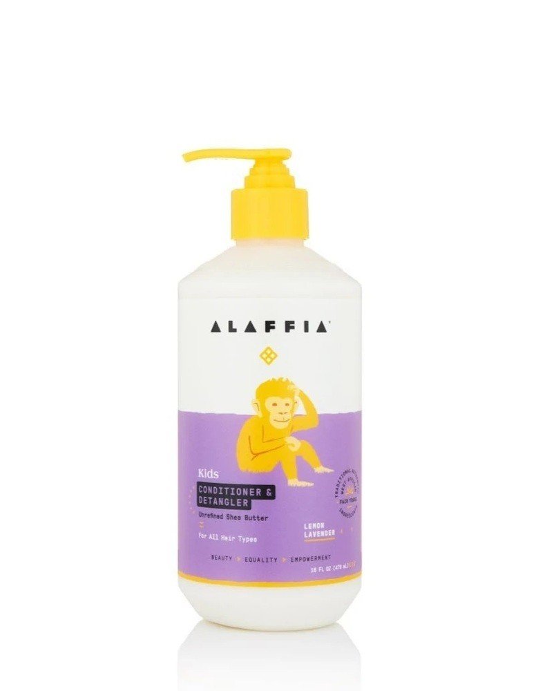 Alaffia Kids Conditioner Lemon Lavender 16 oz Liquid