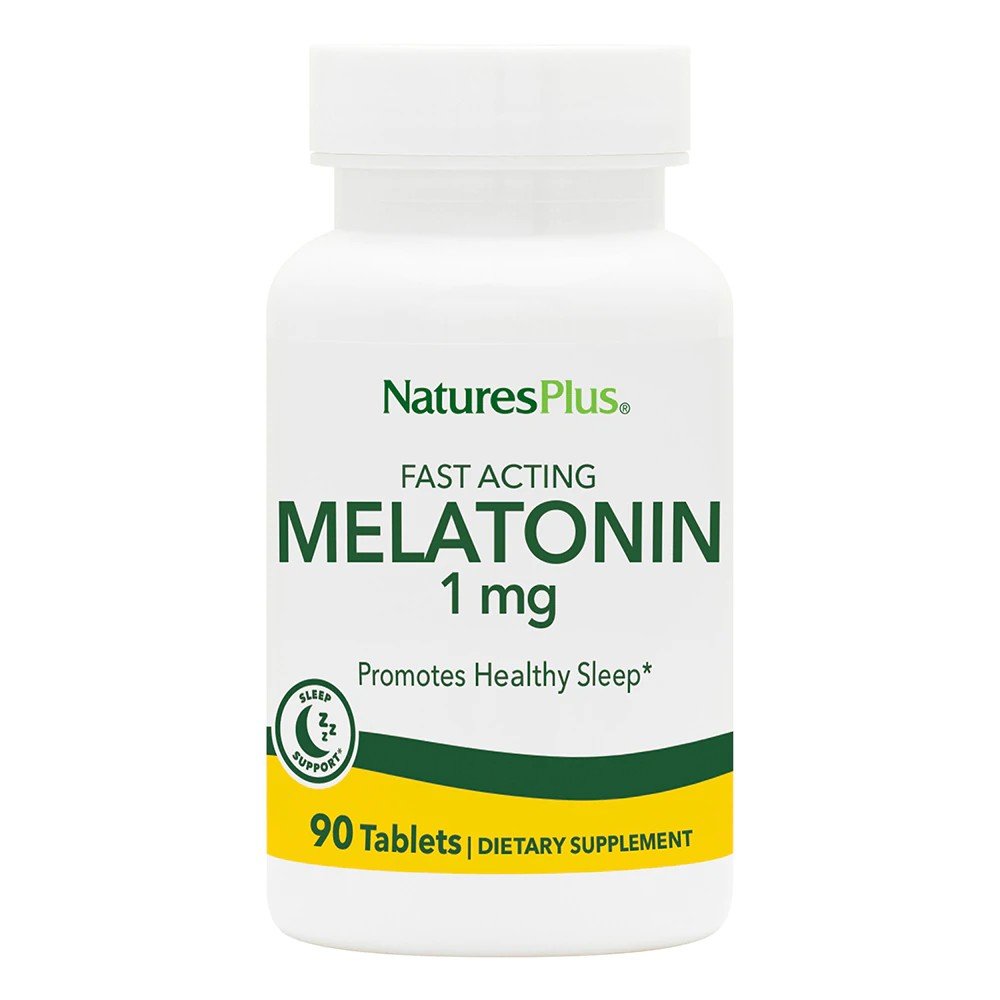 Nature&#39;s Plus Melatonin 1 mg 90 Tablet