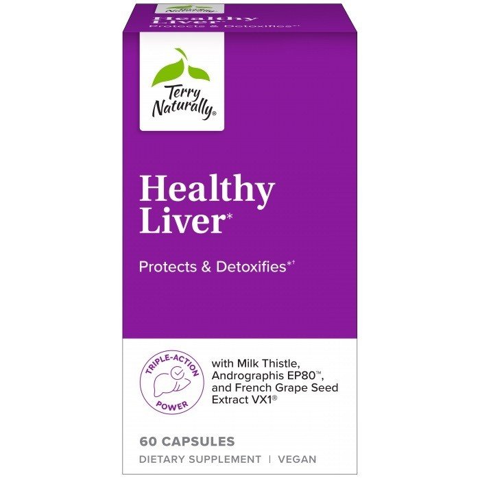 EuroPharma (Terry Naturally) Healthy Liver 60 Capsule