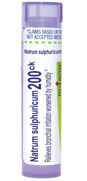 Boiron Natrum Sulphuricum 200CK Homeopathic Single Medicine For Cough, Cold & Flu 80 Pellet